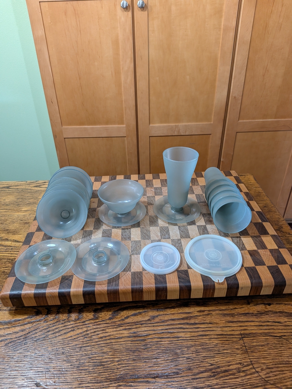 Tupperware Vintage Dessert & Parfait Set